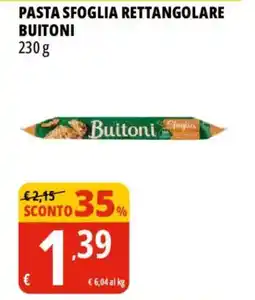 Tigros Pasta sfoglia rettangolare Buitoni offerta