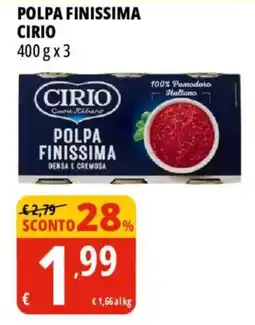 Tigros Polpa finissima Cirio offerta