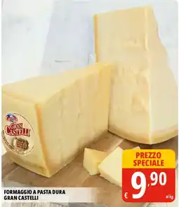 Tigros Formaggio a pasta dura Gran Castelli offerta