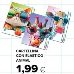 Oasi Cartellina con elastico animal offerta