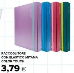 Oasi Raccoglitore con elastico mitama color touch offerta