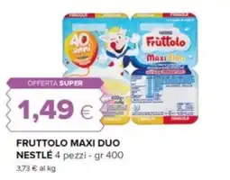 Oasi Fruttolo Maxi Duo Nestlé offerta