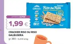 Oasi Cracker Riso su Riso Galbusera offerta