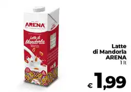 Ipercoop Radenza Latte di Mandorla Arena offerta