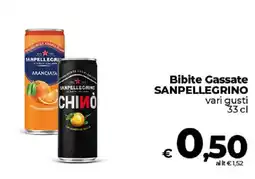 Ipercoop Radenza Bibite Gassate Sanpellegrino offerta