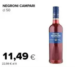 Oasi Negroni Campari offerta