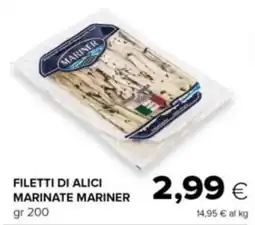 Oasi Filetti di alici marinate mariner offerta