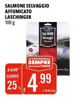 Tigros Salmone selvaggio affumicato Laschinger offerta