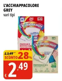 Tigros L'Acchiappacolore Grey offerta