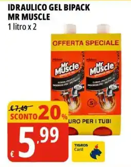 Tigros Idraulico gel Mr Muscle offerta