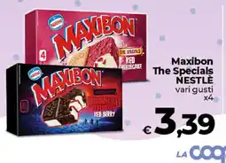 Ipercoop Radenza Maxibon The Specials Nestlé offerta