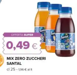 Oasi Mix zero zuccheri Santal offerta
