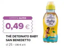Oasi Thè deteinato baby San Benedetto offerta