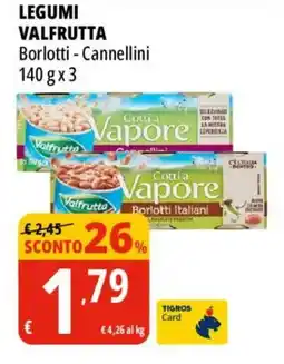 Tigros Valfrutta Borlotti - Cannellini offerta
