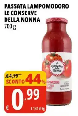 Tigros Passata lampo di pomodoro le conserve della nonna offerta