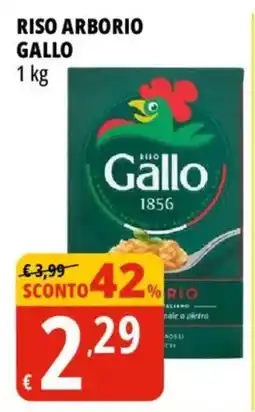 Tigros Riso Arborio Gallo offerta