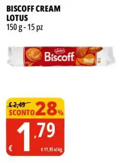 Tigros Biscoff cream Lotus offerta