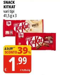 Tigros Snack KitKat offerta
