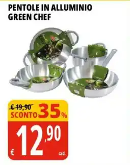 Tigros Pentole in alluminio Green Chef offerta