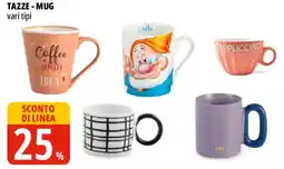 Tigros Tazze - Mug vari tipi offerta