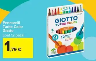 Pennarelli Turbo Color Giotto