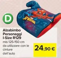 Carrefour Iper Alzabimbo Personaggi offerta
