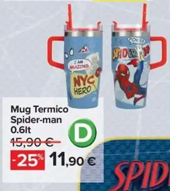 Mug Termico Spider-man