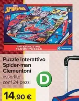 Carrefour Iper Puzzle Interattivo Spider-man Clementoni offerta