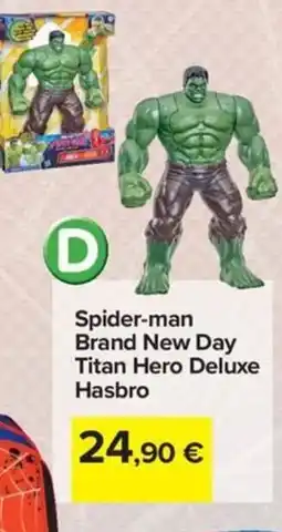 Carrefour Iper Spider-man Titan Hero Deluxe Hasbro offerta