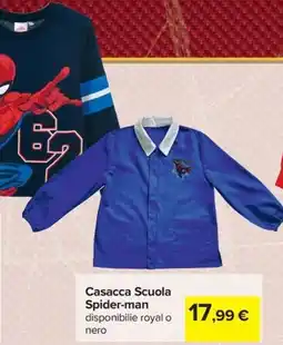 Carrefour Iper Casacca Scuola Spider-man offerta