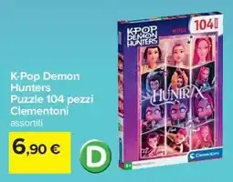 Carrefour Iper K-Pop Demon Hunters Puzzle Clementoni offerta
