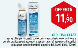 Parafarmacia Conad Cerulisina Fast spray offerta