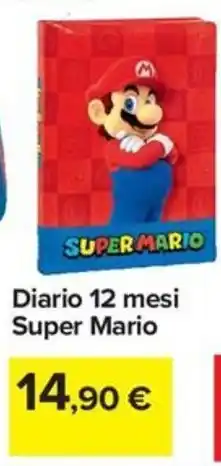 Carrefour Iper Diario 12 mesi Super Mario offerta