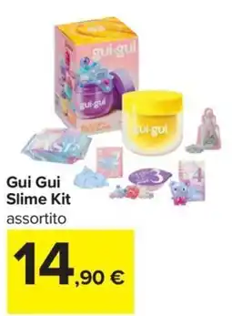 Carrefour Iper Gui Gui Slime Kit assortito offerta