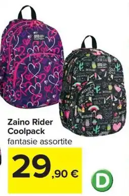 Carrefour Iper Zaino Rider Coolpack offerta
