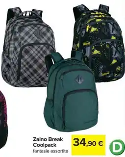 Carrefour Iper Zaino Break Coolpack offerta