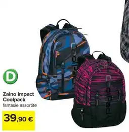 Carrefour Iper Zaino Impact Coolpack offerta