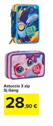 Carrefour Iper Astuccio 3 zip Sj Gang offerta