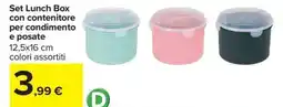 Carrefour Iper Set Lunch Box offerta