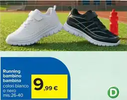 Carrefour Iper Running bambino bambina offerta