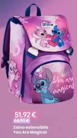 Paniate Zaino estensibile You Are Magical offerta