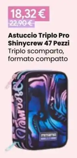Paniate Astuccio Triplo Pro Shinycrew offerta