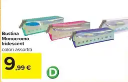 Carrefour Iper Bustina Monocromo Iridescent offerta