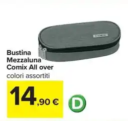 Carrefour Iper Bustina Mezzaluna Comix All over offerta