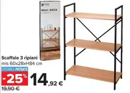 Carrefour Iper Scaffale 3 ripiani offerta