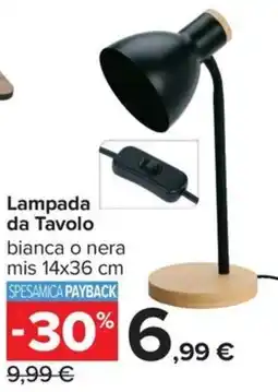 Carrefour Iper Lampada da Tavolo offerta