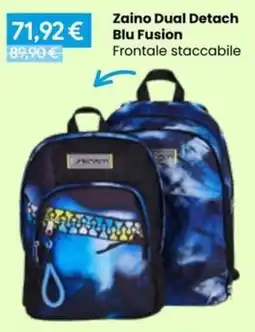 Paniate Zaino Dual Detach Blu Fusion offerta