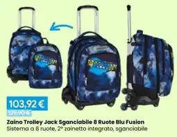 Paniate Zaino Trolley Jack offerta