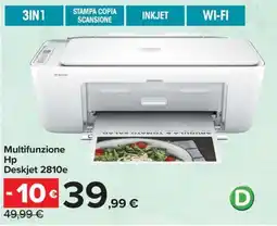 Carrefour Iper Multifunzione Hp Deskjet 2810e offerta