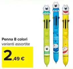 Carrefour Iper Penna 8 colori offerta